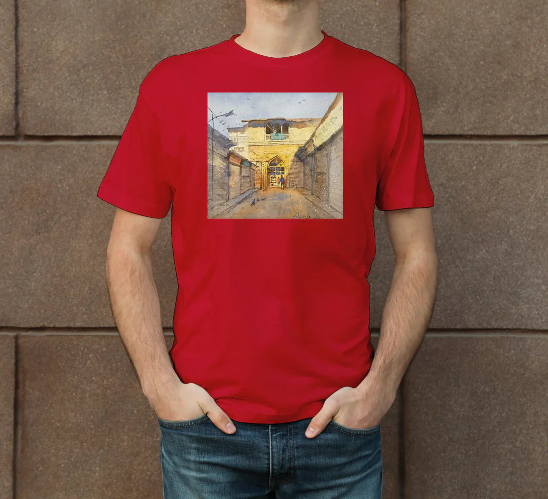 Ahmad Shah's Tomb Men's Crew Neck T-Shirt