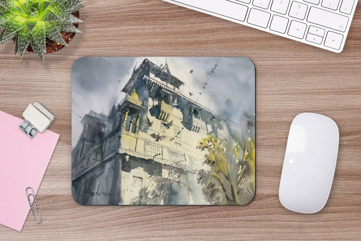 Part of the Swaminarayan Temple Mouse Pad
