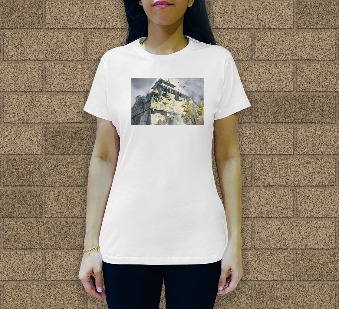 Part of the Swaminarayan Temple Women's Crew Neck T-Shirt