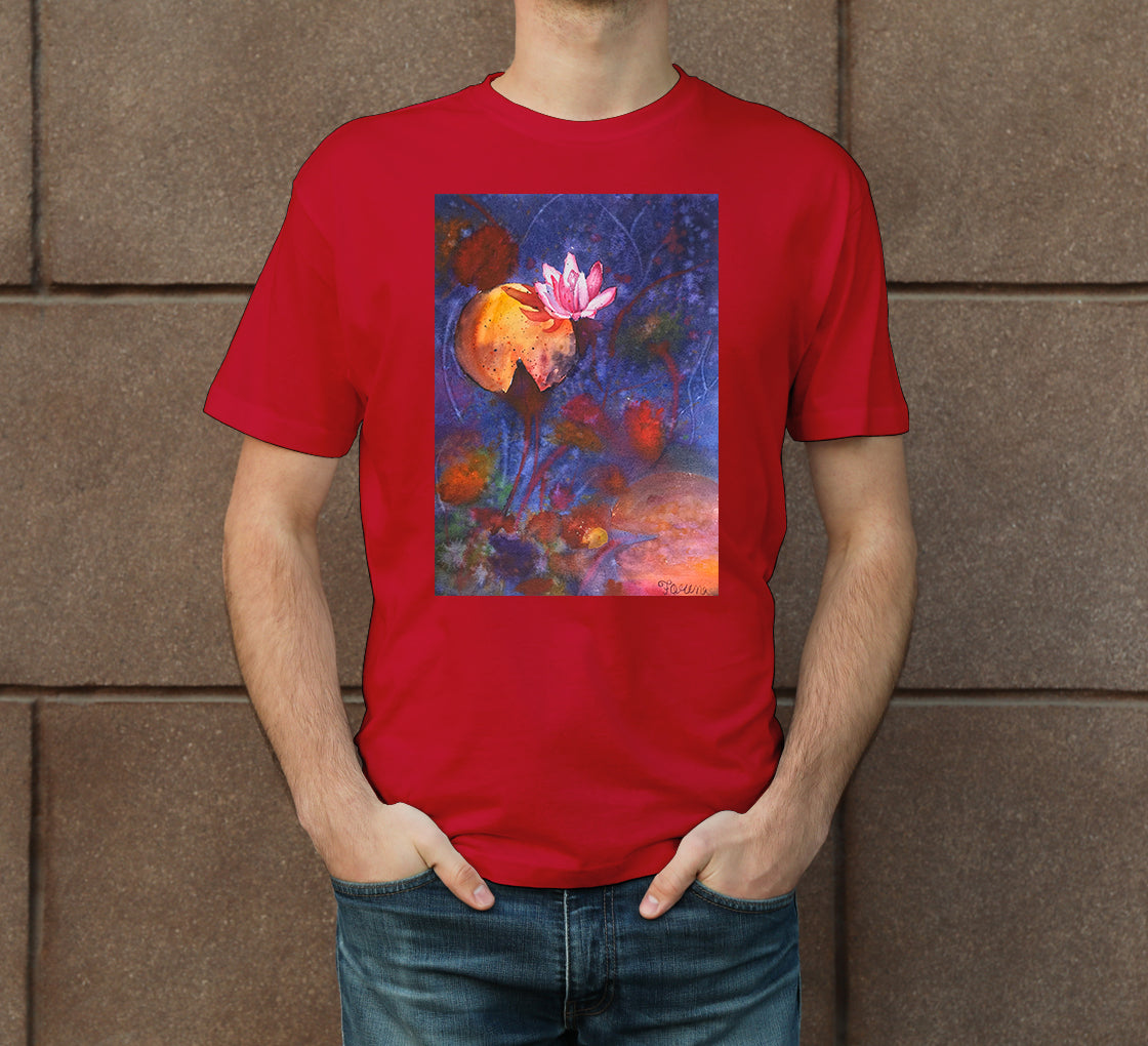 Lotus 2 Men's Crew Neck T-Shirt