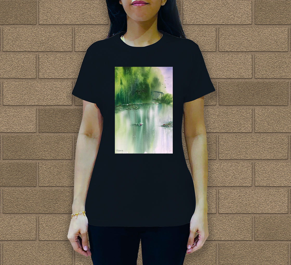 Landscape in Ahmedabad-4 Women's Crew Neck T-Shirt