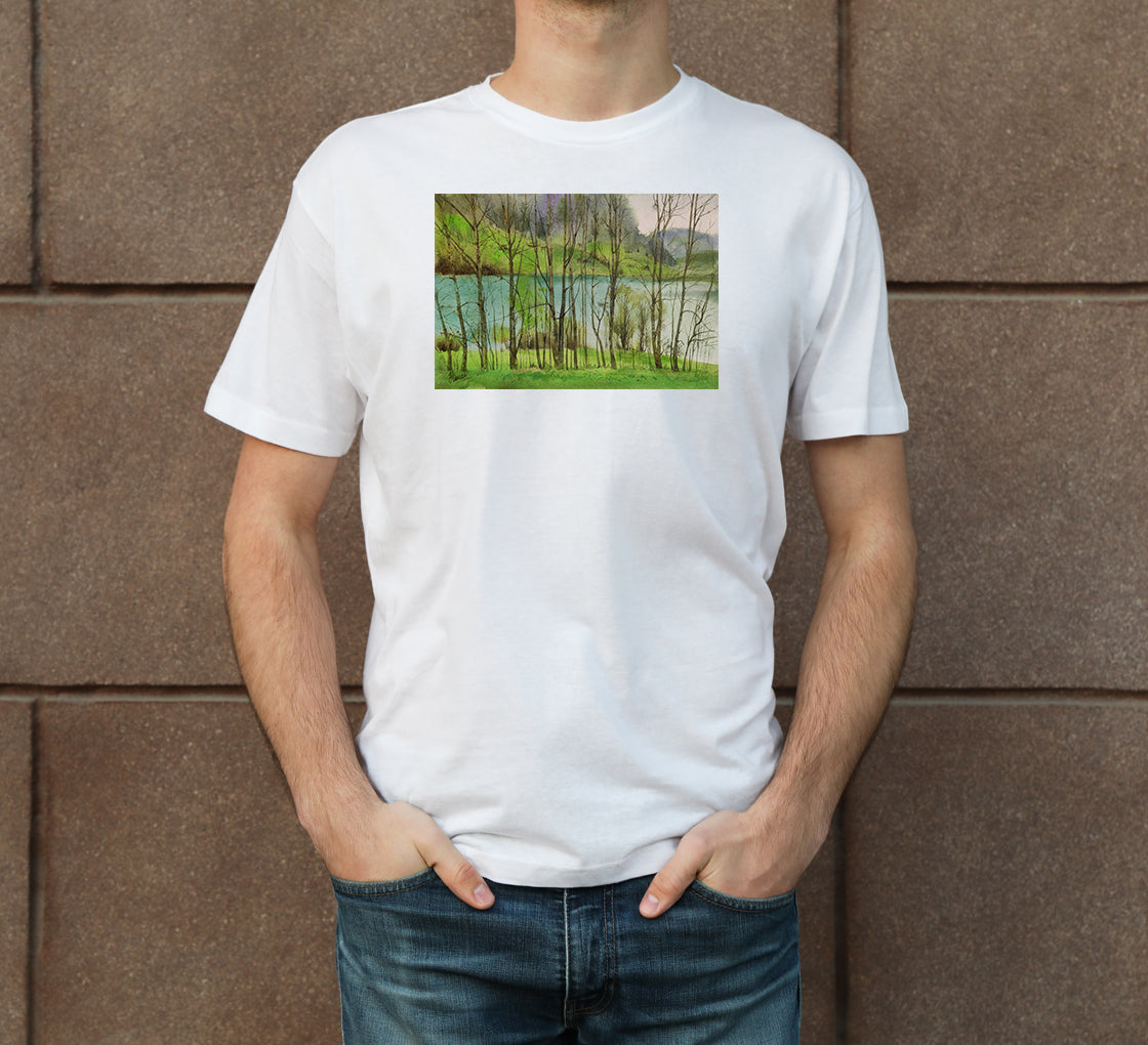 Landscape 1 Men's Crew Neck T-Shirt
