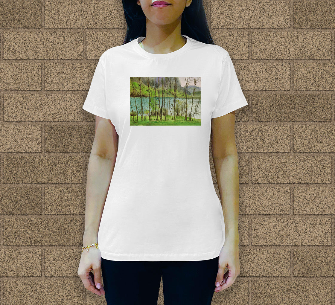 Landscape 1 Women's Crew Neck T-Shirt