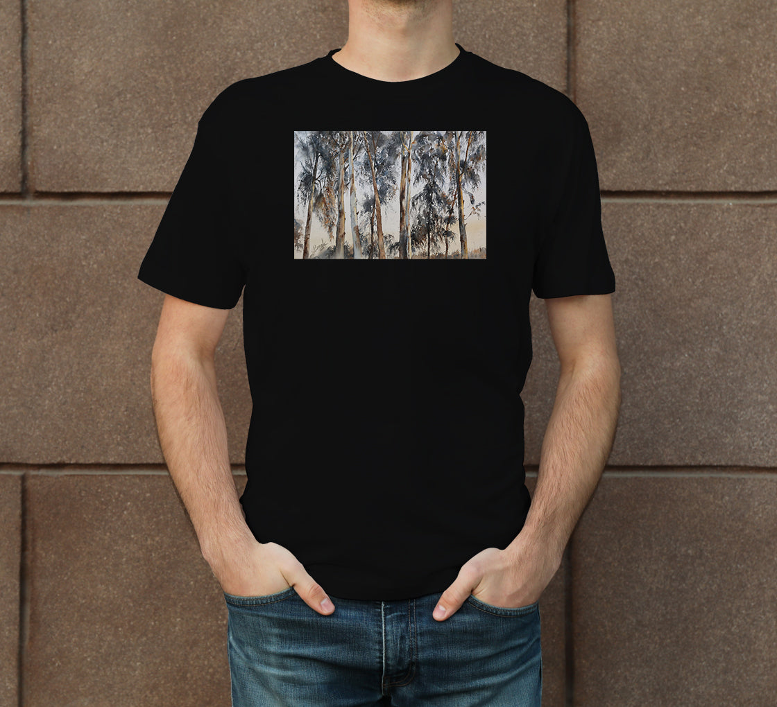 Landscape 4 Men's Crew Neck T-Shirt