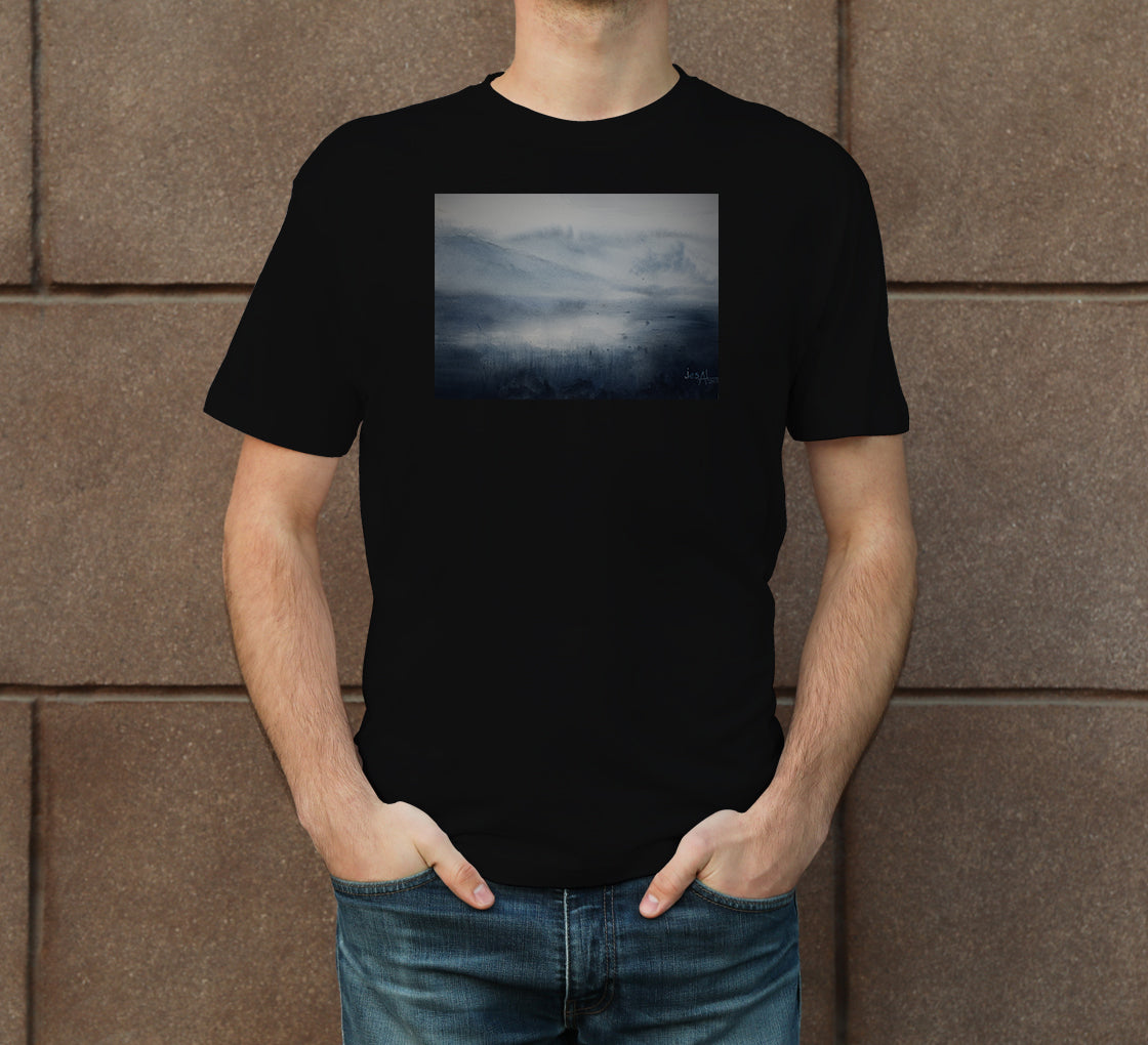 Skyscape-6 Men's Crew Neck T-Shirt