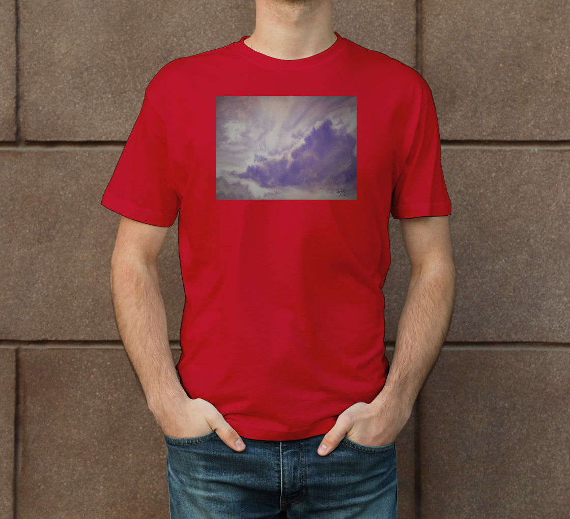 Skyscape-7 Men's Crew Neck T-Shirt