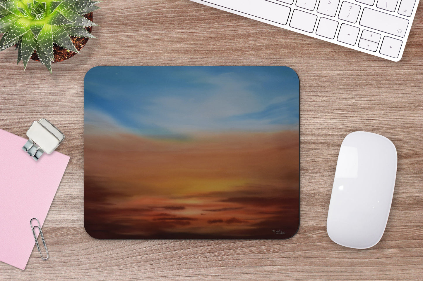 Skyscape-8 Mouse Pad