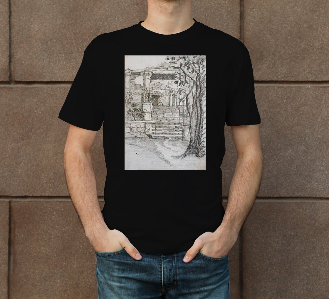 Polo Forest Landscape Men's Crew Neck T-Shirt