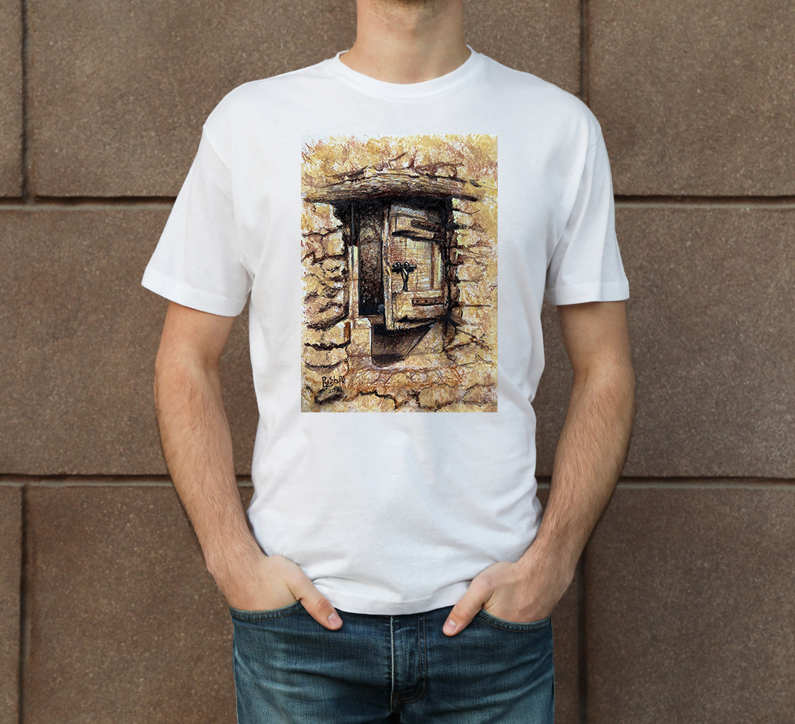Ancient Door-2 Men's Crew Neck T-Shirt