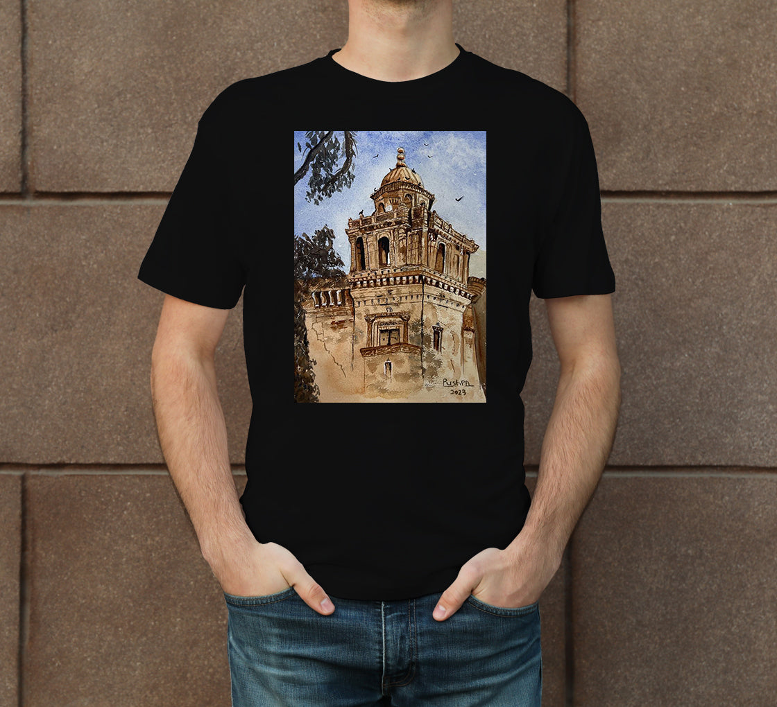 Palace in Bhuj Men's Crew Neck T-Shirt