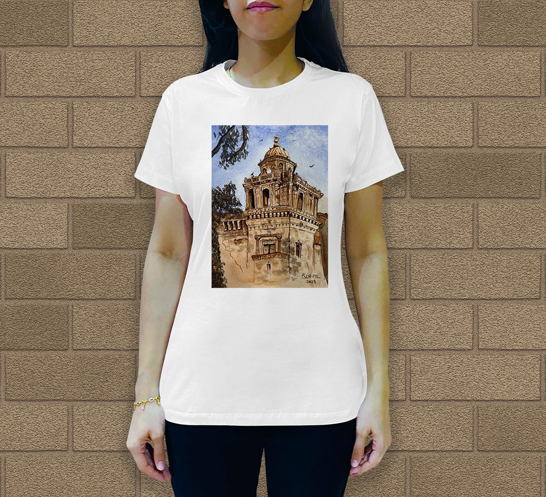 Palace in Bhuj Women's Crew Neck T-Shirt