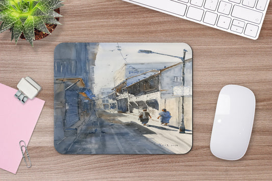 Narrow lanes of Ahmedabad Mouse Pad