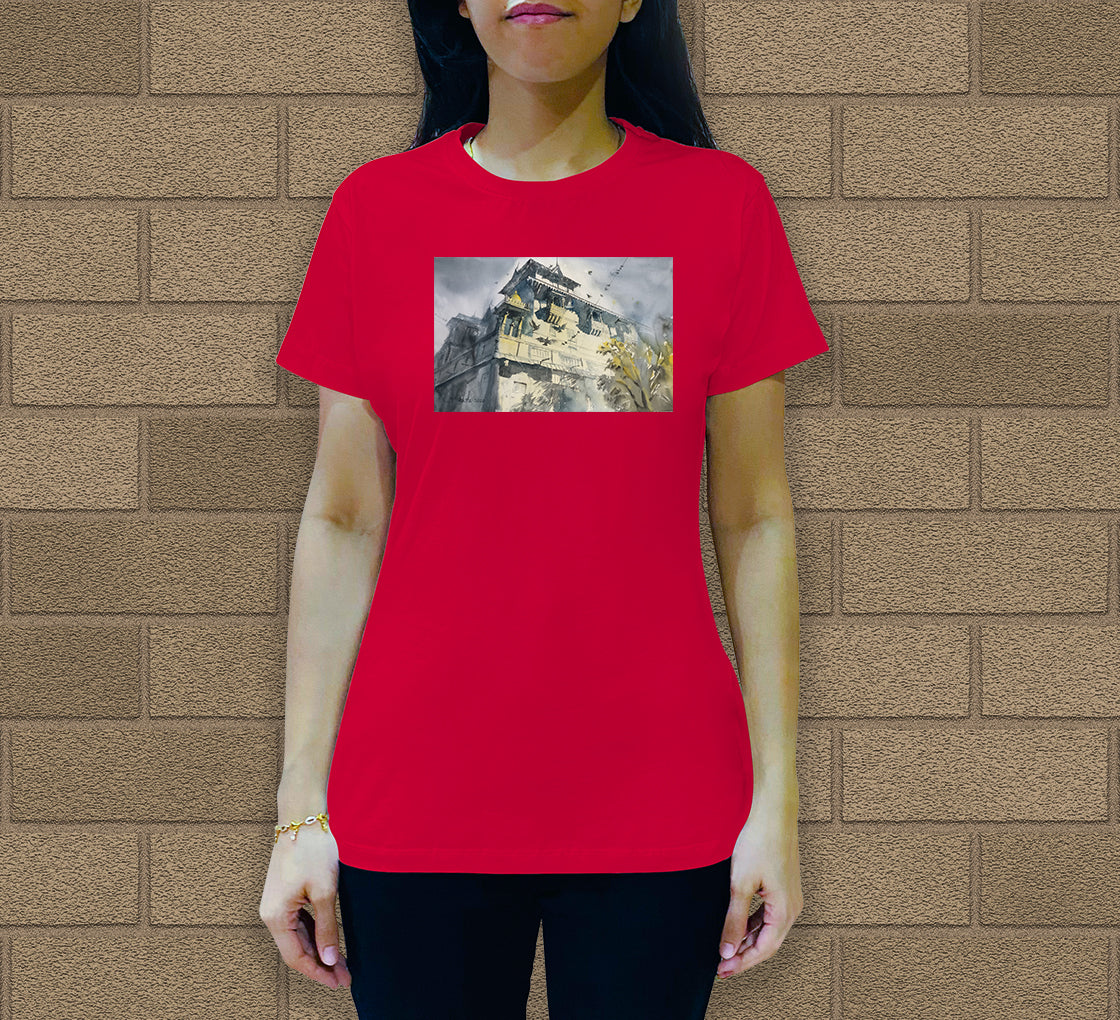Part of the Swaminarayan Temple Women's Crew Neck T-Shirt