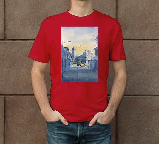 Clocktower Men's Crew Neck T-Shirt
