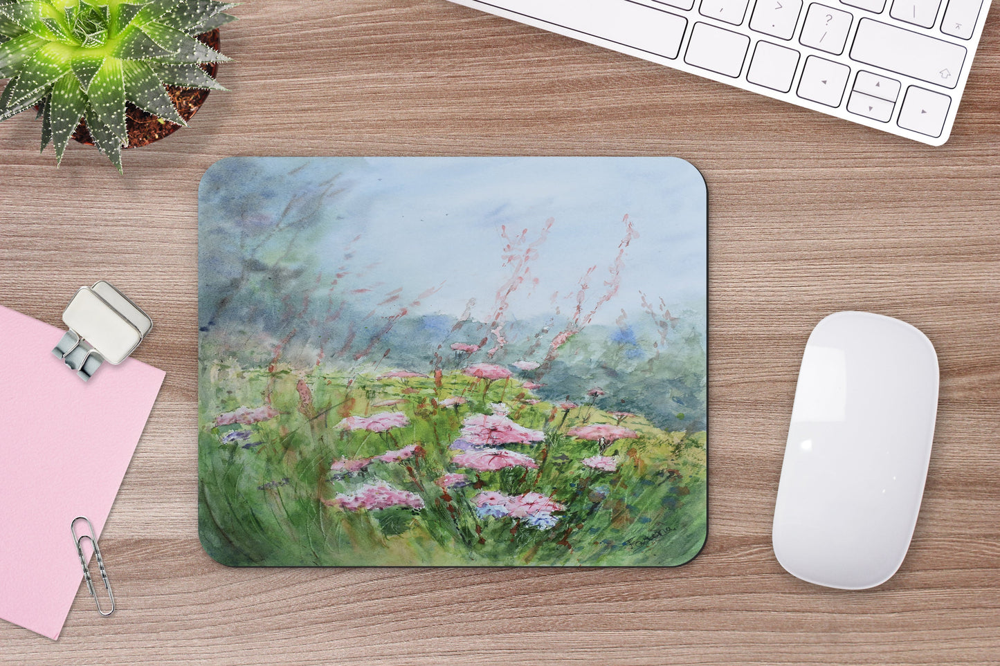 Landscape in Bhutan Mouse Pad