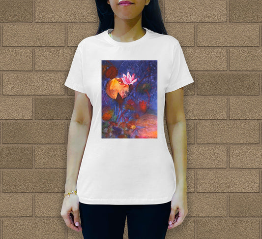 Lotus 2 Women's Crew Neck T-Shirt