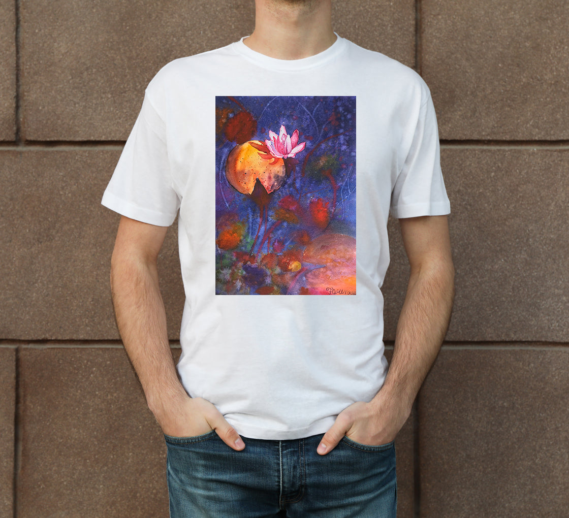 Lotus 2 Men's Crew Neck T-Shirt