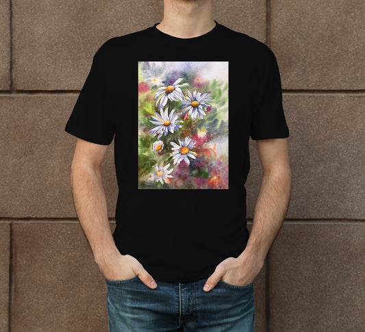 Daisies Men's Crew Neck T-Shirt