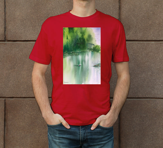 Landscape in Ahmedabad-4 Men's Crew Neck T-Shirt