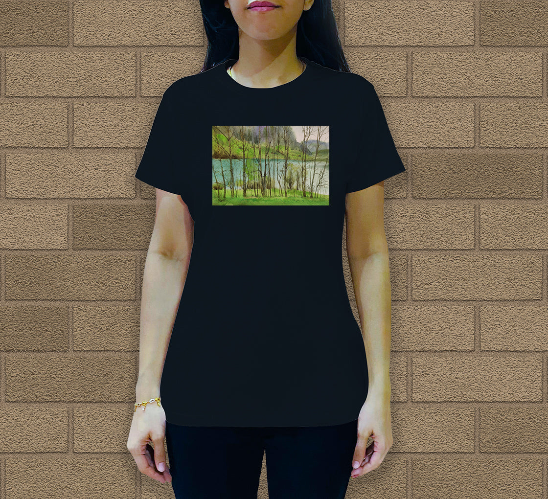 Landscape 1 Women's Crew Neck T-Shirt