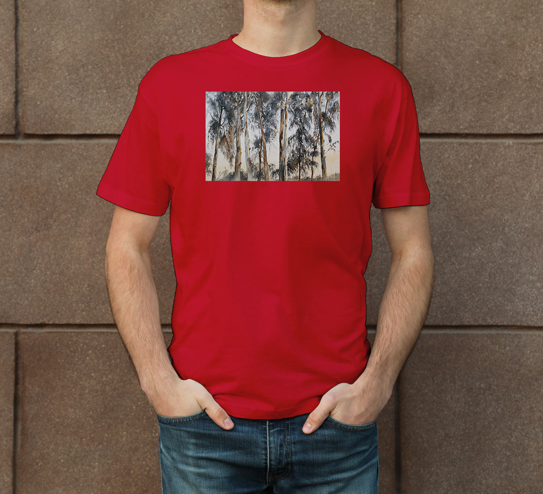 Landscape 4 Men's Crew Neck T-Shirt