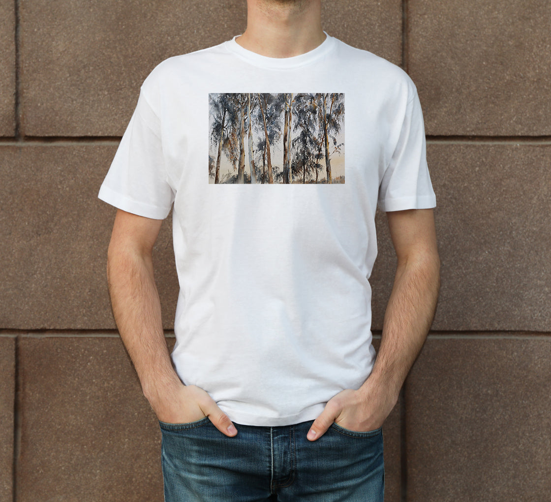 Landscape 4 Men's Crew Neck T-Shirt
