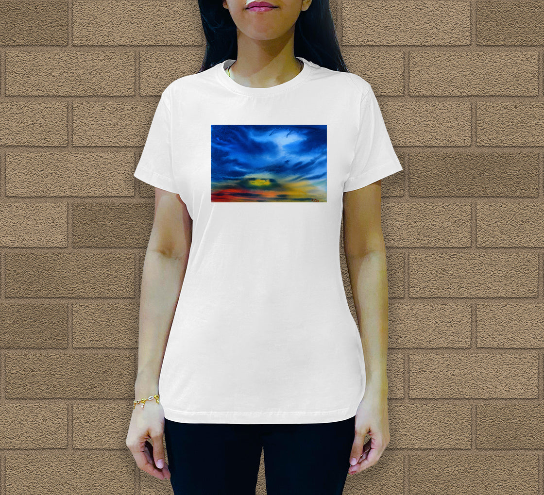 Skyscape-14 Women's Crew Neck T-Shirt