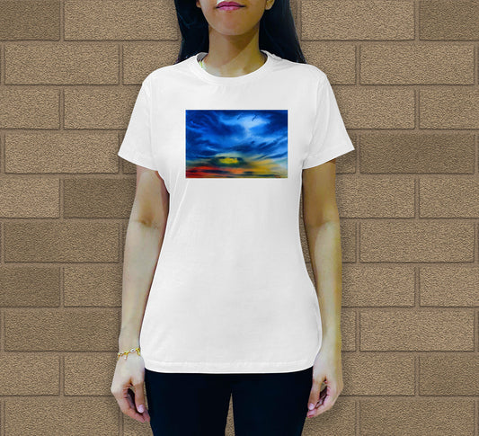 Skyscape-14 Women's Crew Neck T-Shirt