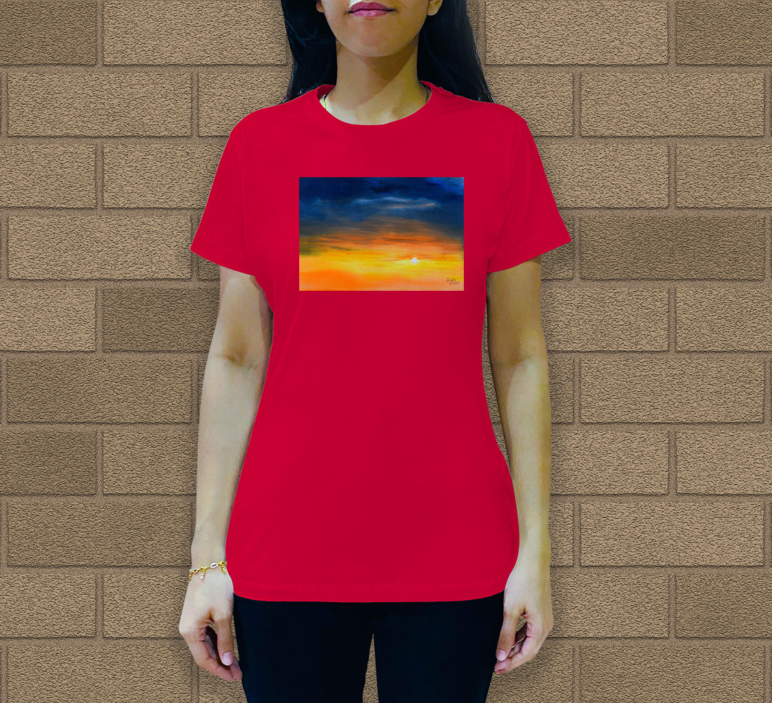 Skyscape 16 Women's Crew Neck T-Shirt