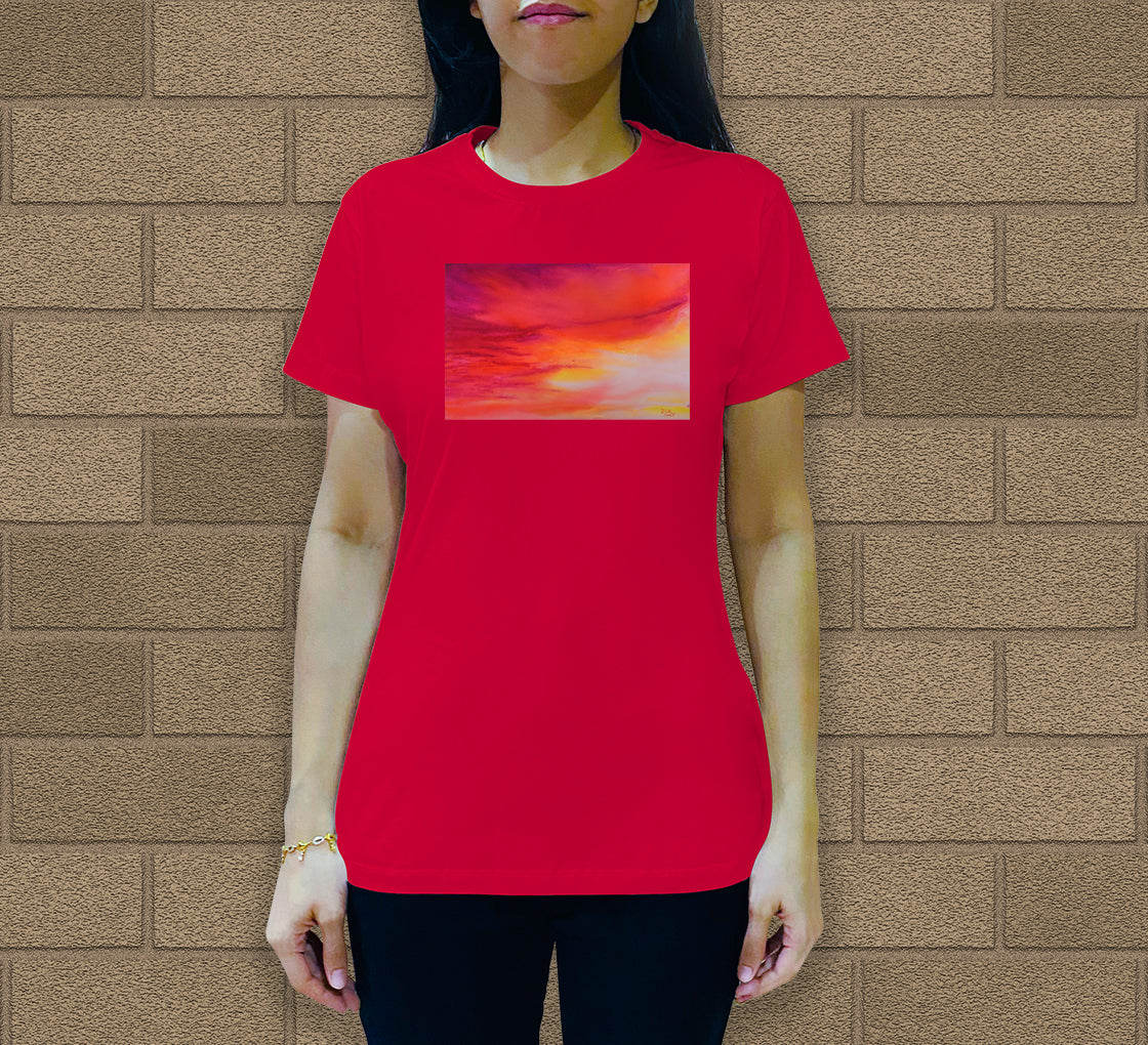 Skyscape 18 Women's Crew Neck T-Shirt