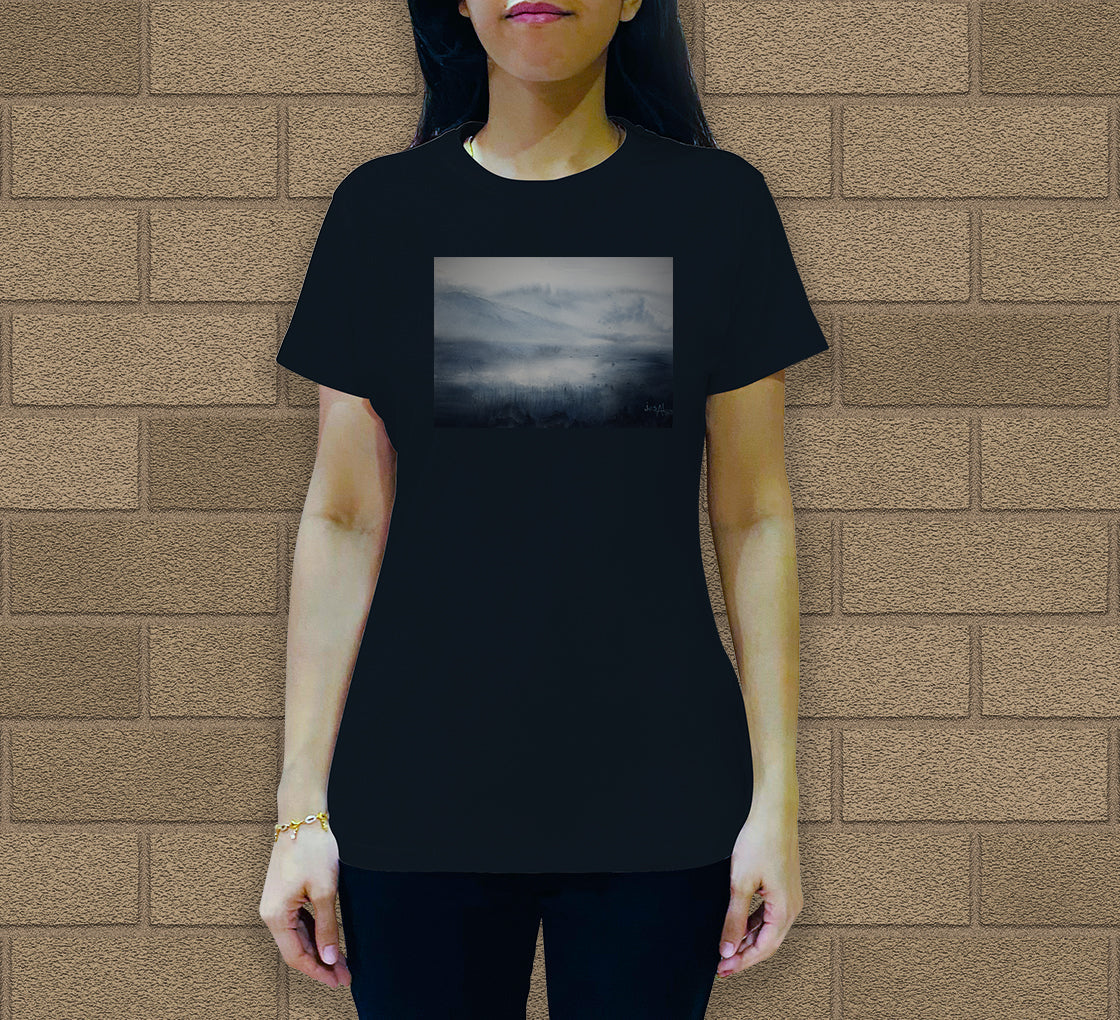 Skyscape-6 Women's Crew Neck T-Shirt