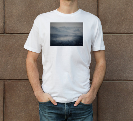 Skyscape-6 Men's Crew Neck T-Shirt