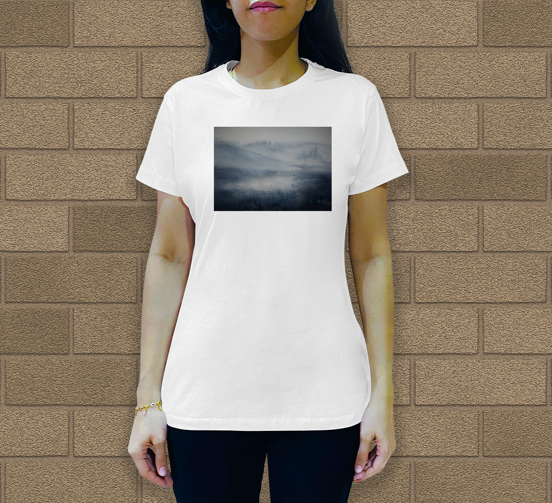 Skyscape-6 Women's Crew Neck T-Shirt