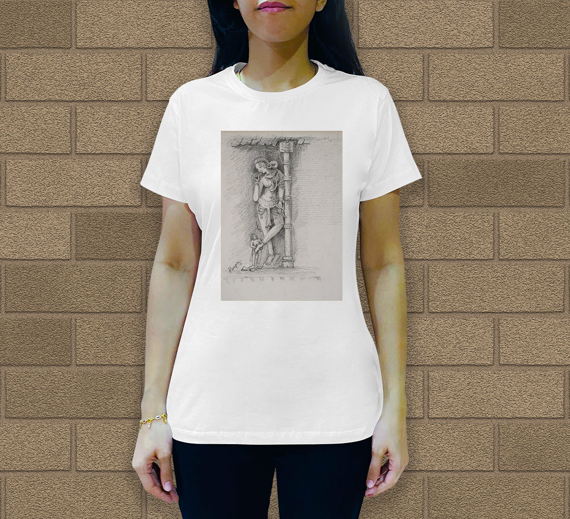 Rani Ki Vav Sculpture Women's T-Shirt