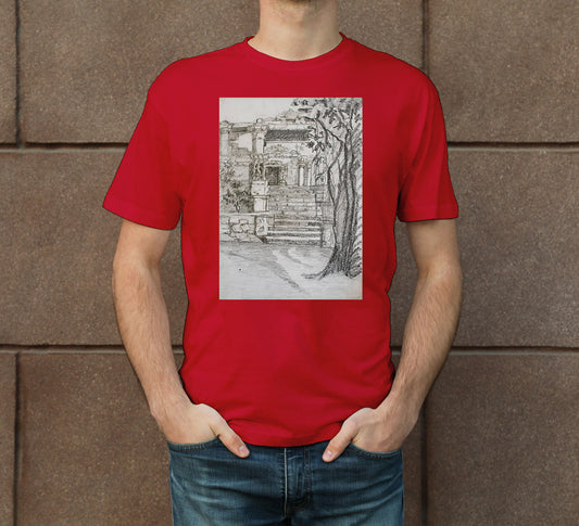 Polo Forest Landscape Men's Crew Neck T-Shirt