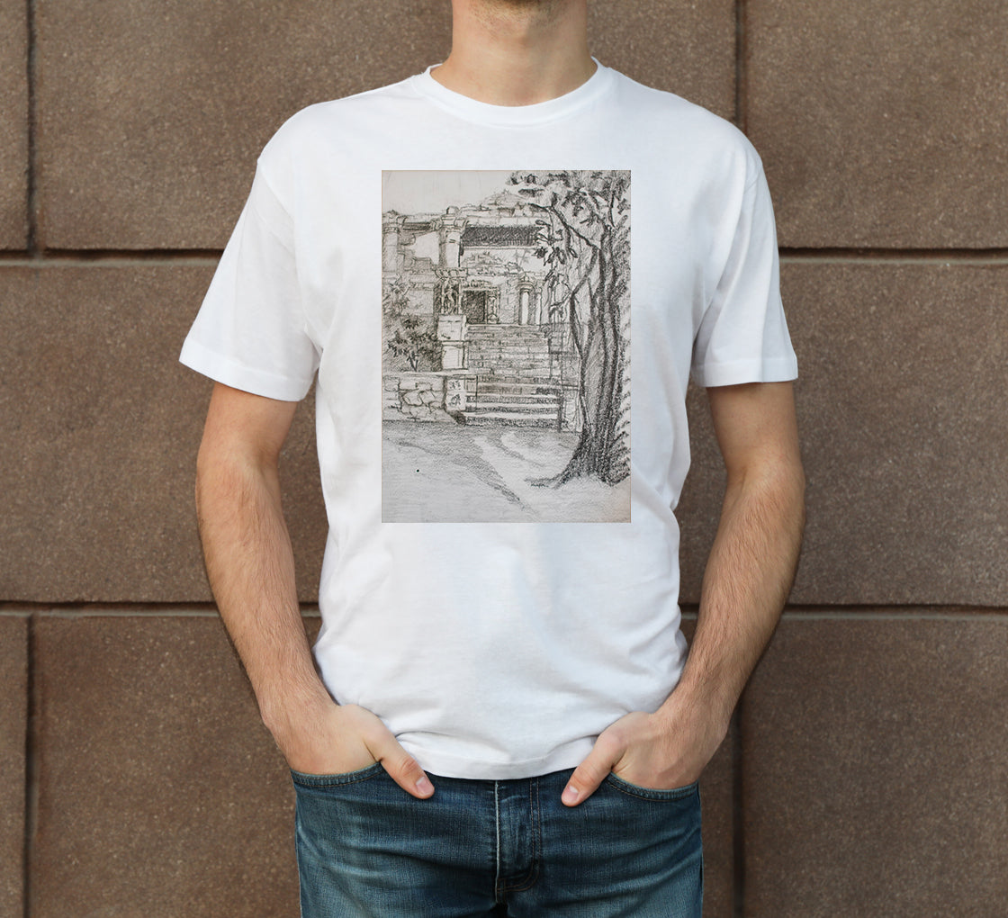 Polo Forest Landscape Men's Crew Neck T-Shirt