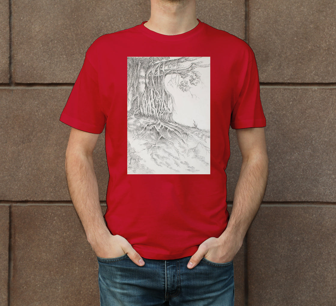 Banyan Tree Men's Crew Neck T-Shirt