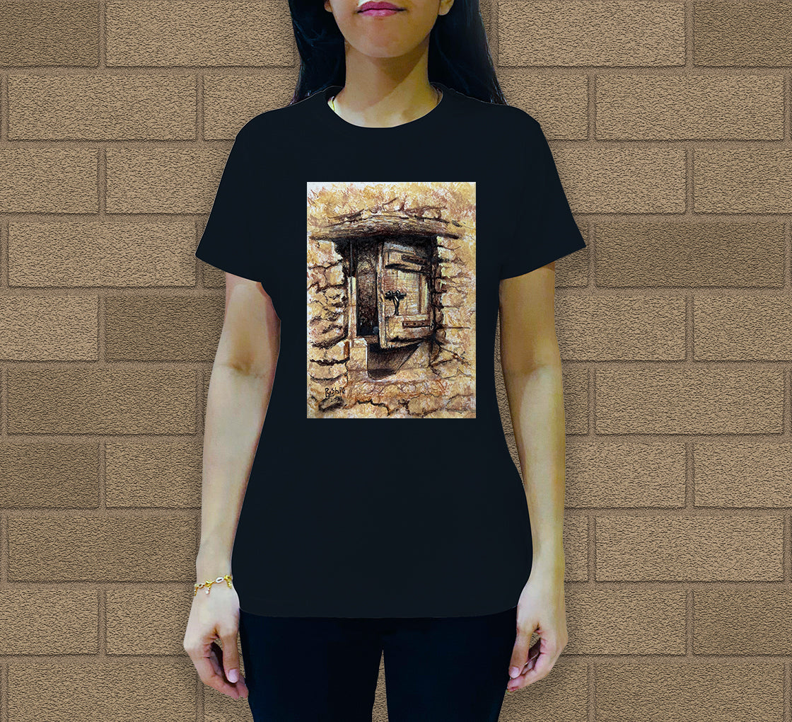 Ancient Door-2 Women's Crew Neck T-Shirt