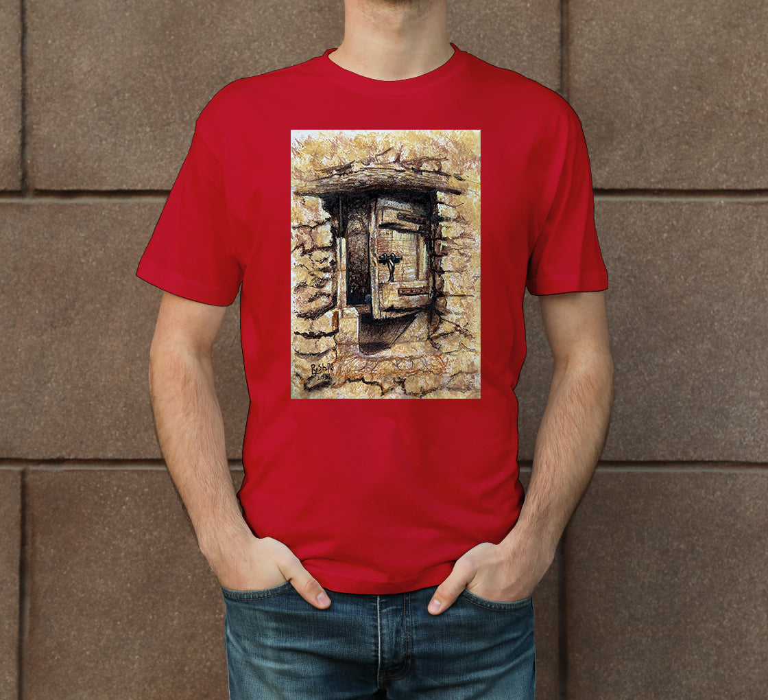Ancient Door-2 Men's Crew Neck T-Shirt