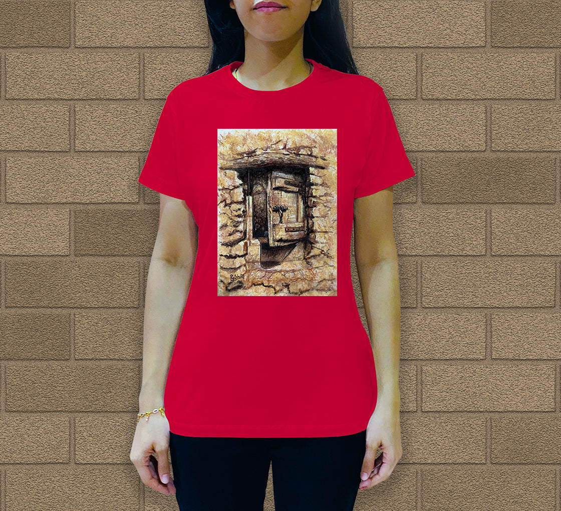 Ancient Door-2 Women's Crew Neck T-Shirt
