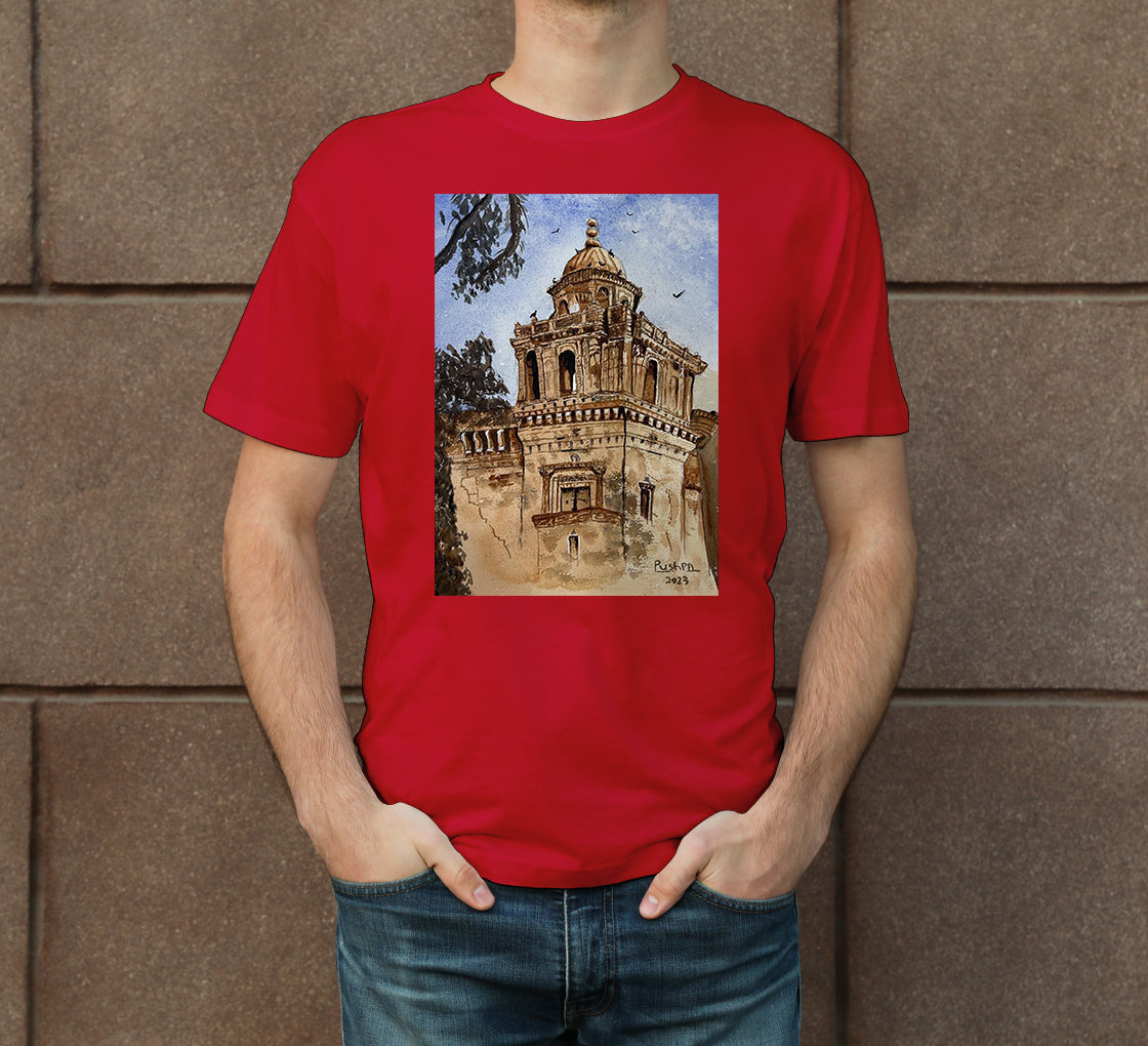 Palace in Bhuj Men's Crew Neck T-Shirt