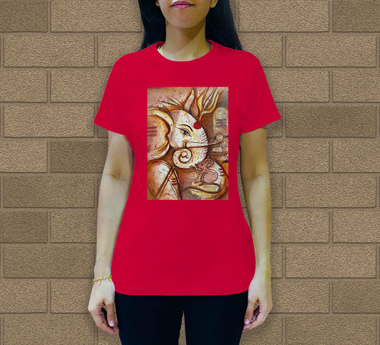 Ganesha 2 Women's Crew Neck T-Shirt